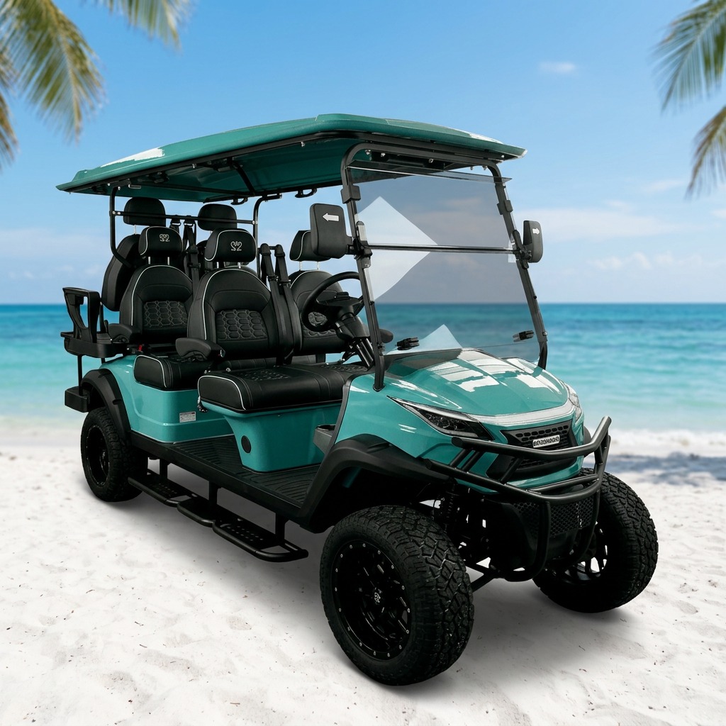 6-Seat Street Cart available to rent in Clearwater Beach